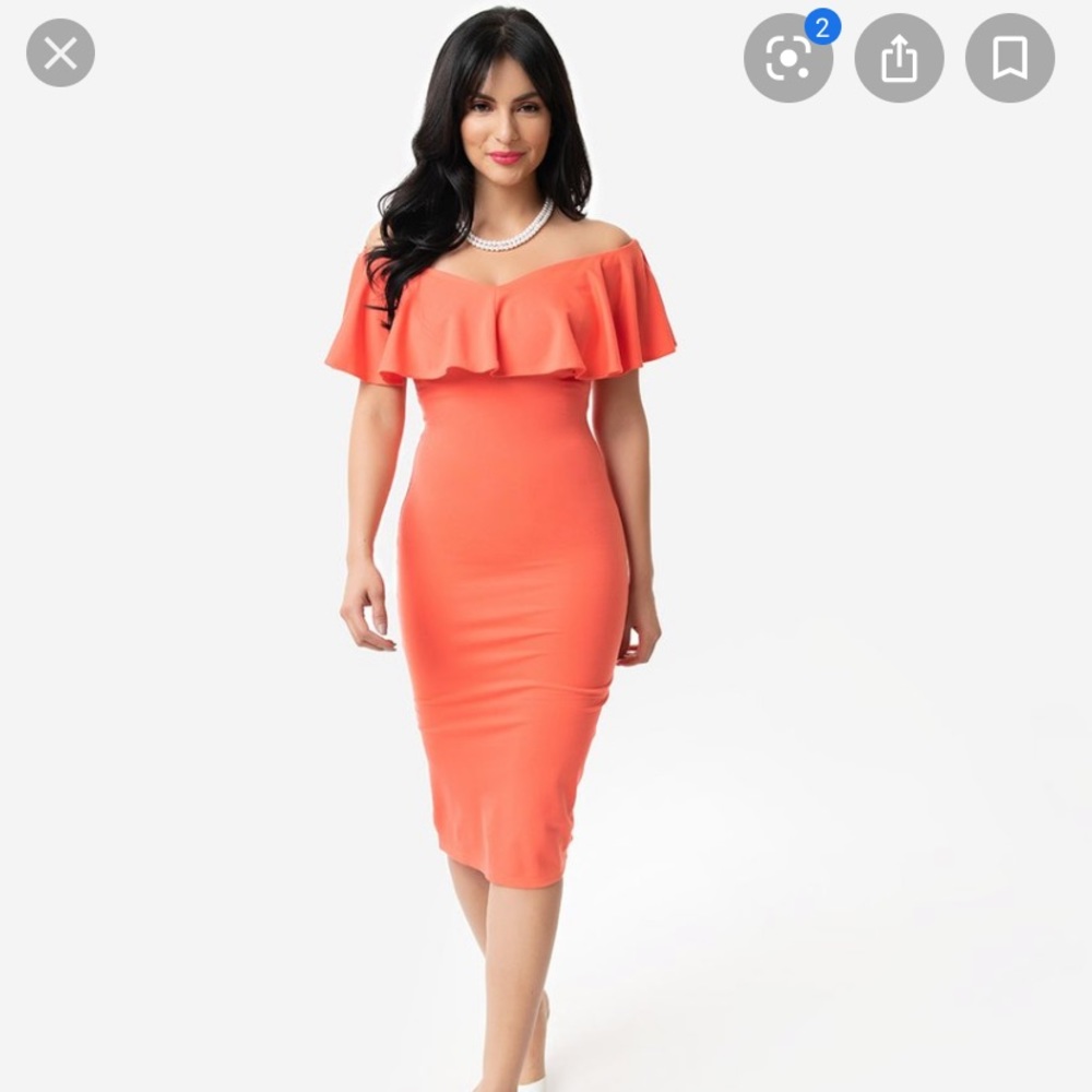 Unique Vintage Wiggle Dress